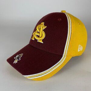 Arizona State Sun Devils NCAA Vintage Maroon Gold New Era Strapback Hat